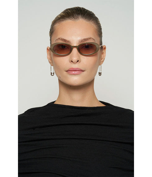 Lyric Leigh Sunglasses - Gold Mirror